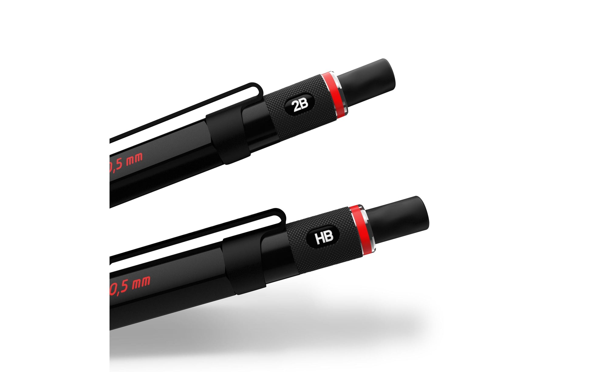 Rotring 500 Druckbleistift – 0,5 mm – Metall – Schwarz
