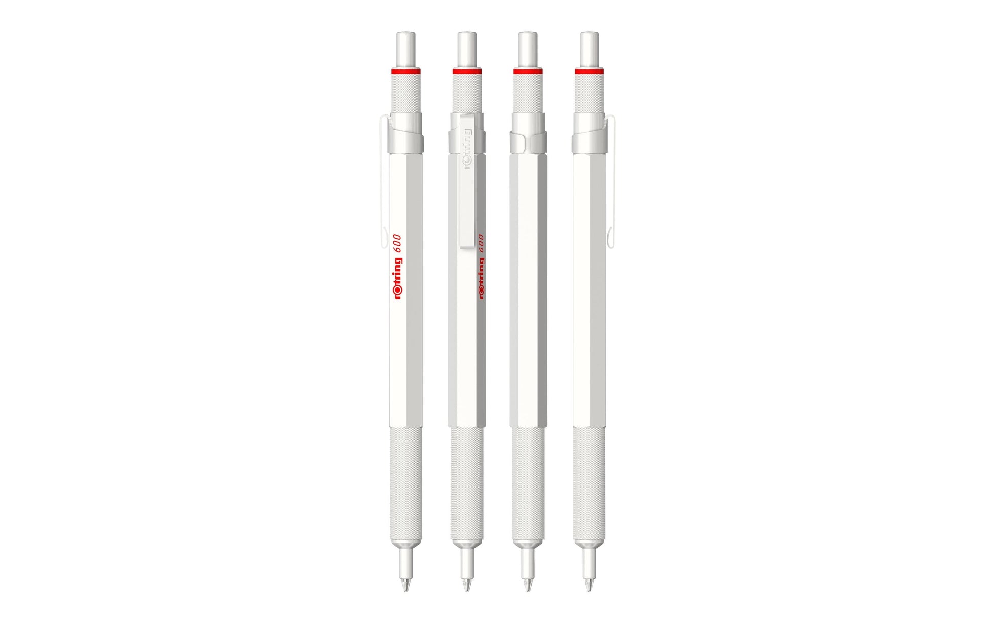 Rotring 600 Kugelschreiber – Schwarz, Medium, Metall, nachfüllbar