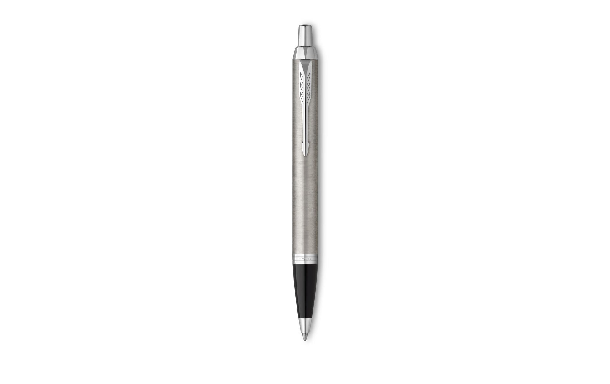 Parker IM Brushed Metal Schreibset – Kugelschreiber M & Füllfederhalter M – Blau – Geschenkbox – 2-teilig