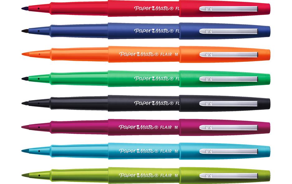 Papermate Filzstifte, Strichbreite 0,7 mm, 12 Farben