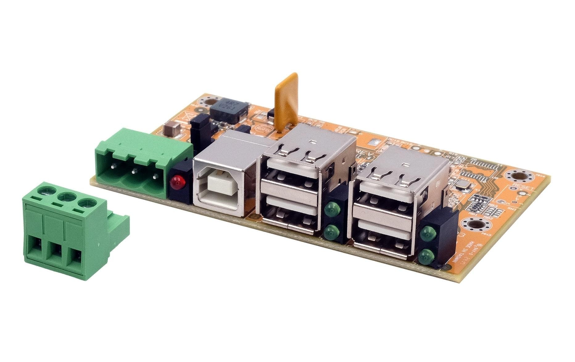 EXSYS EX-1163HMS-PL USB-Hub – USB-B, 4× USB-A