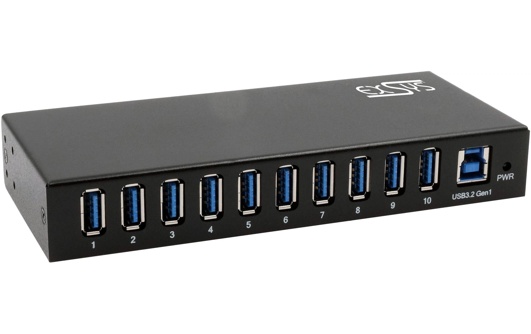EXSYS EX-11290HMS USB-Hub – 10× USB-A