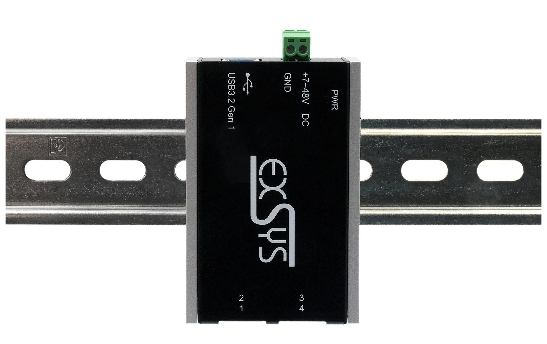 EXSYS EX-1181HMS-WT USB-Hub – USB-B, 4× USB-A