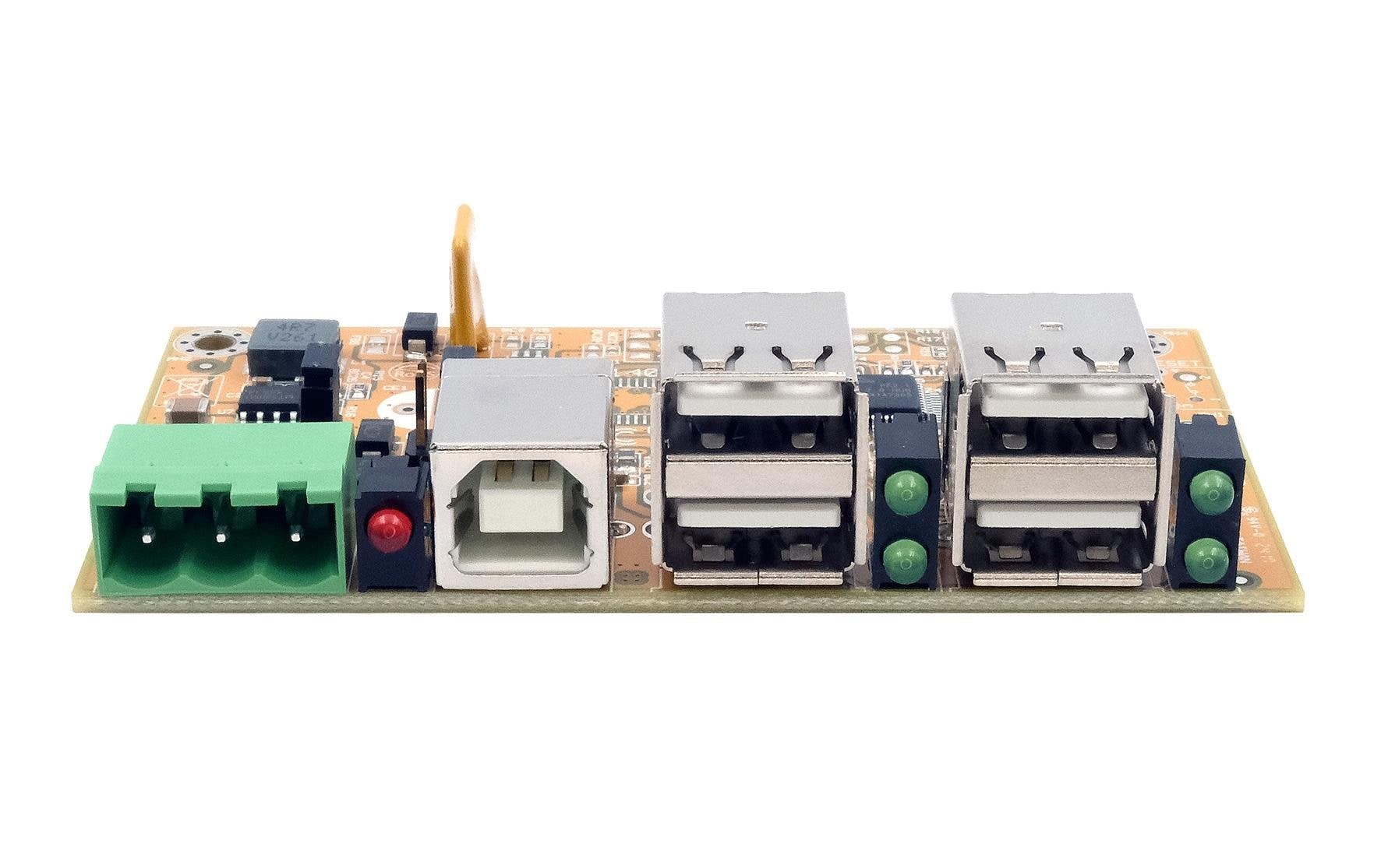 EXSYS EX-1163HMS-PL USB-Hub – USB-B, 4× USB-A