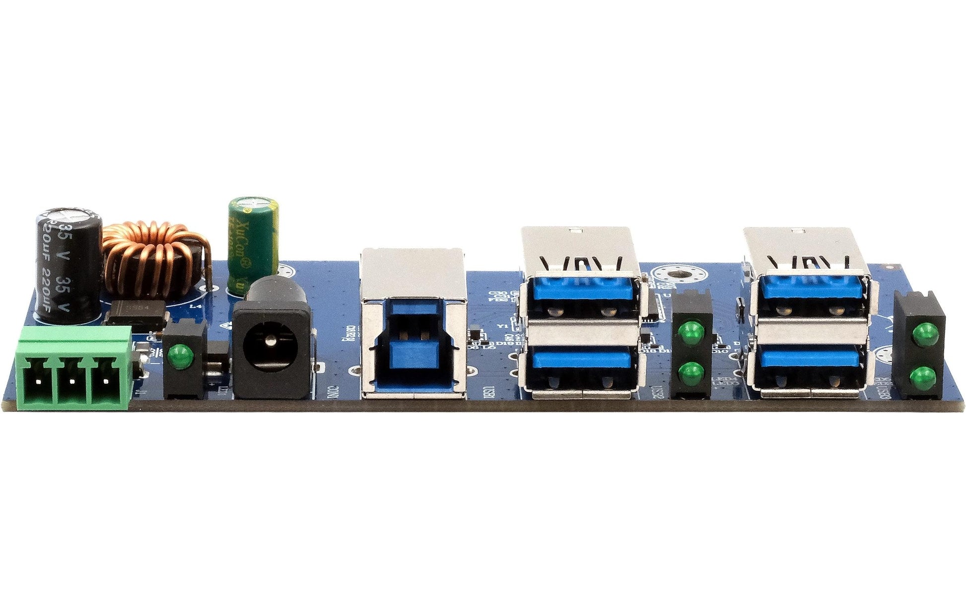 EXSYS EX-11244HMS-PL USB-Hub – USB 3.0, 4× USB-A