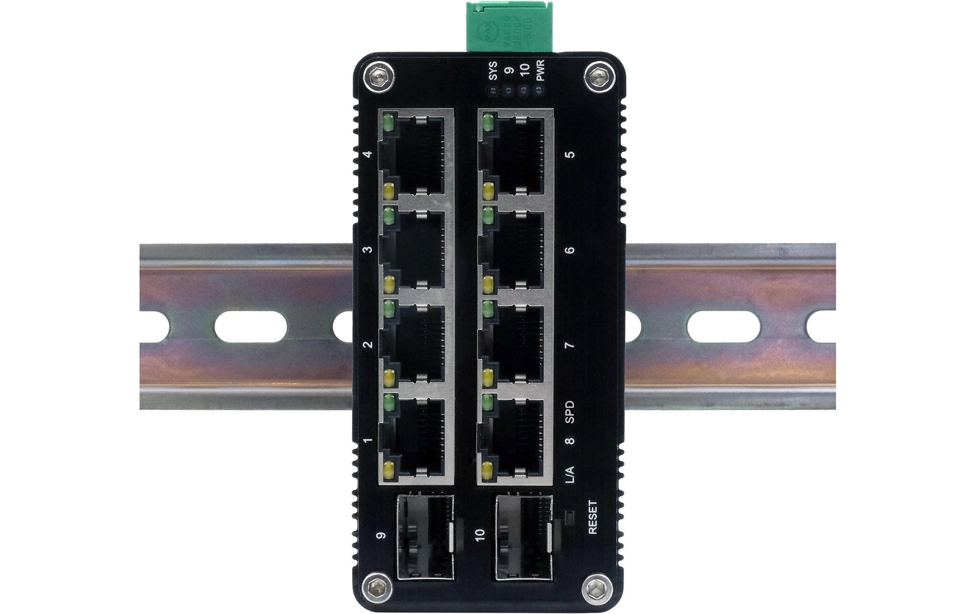 EXSYS EX-62035M-SFP – Managed Switch – 8× 1G, 2× SFP, DIN-Rail