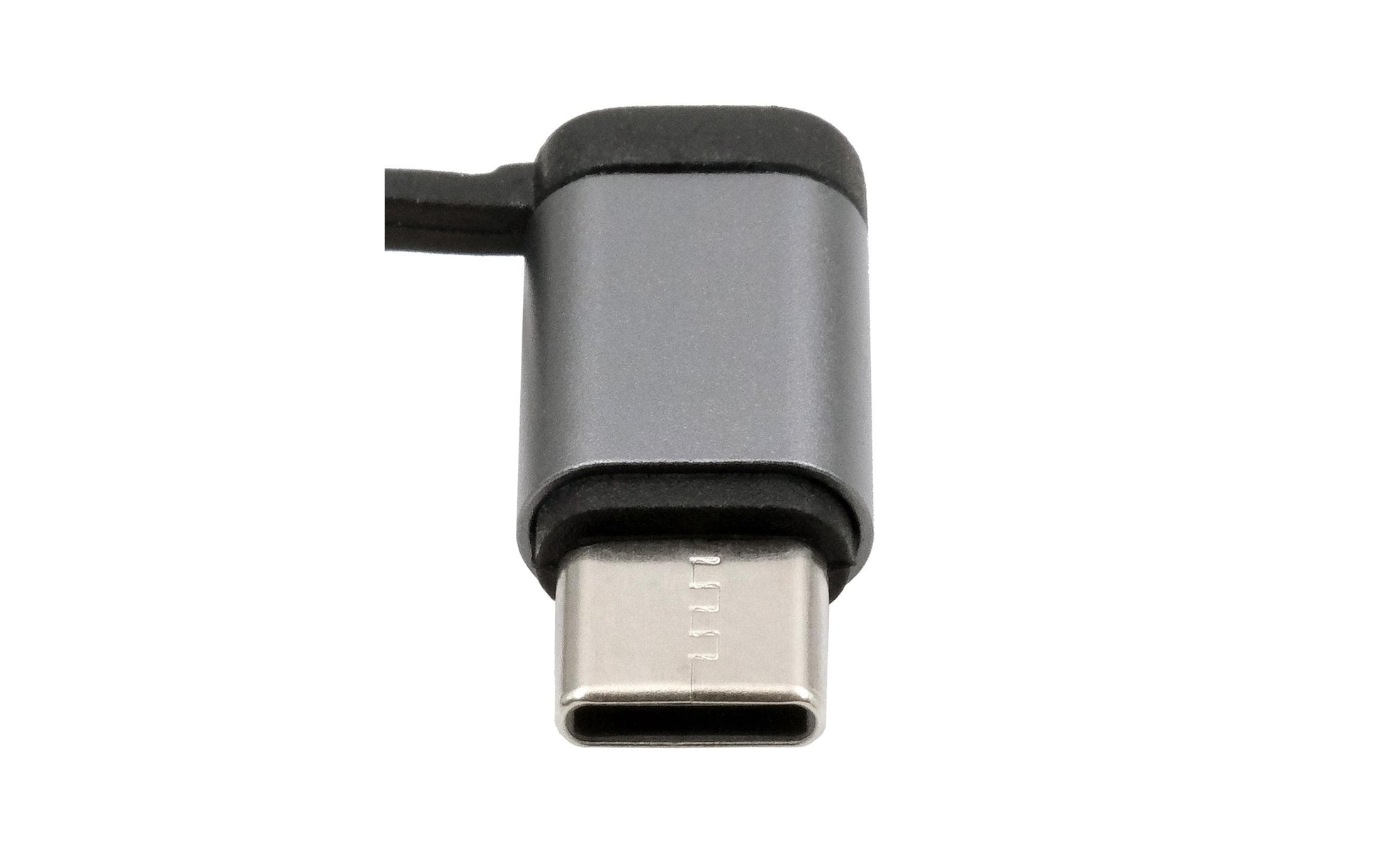 EXSYS Multi-Kabel – 3-in-1 USB-A auf USB-C/Lightning/Micro-USB 1 m, Schwarz – für iPhone/Android