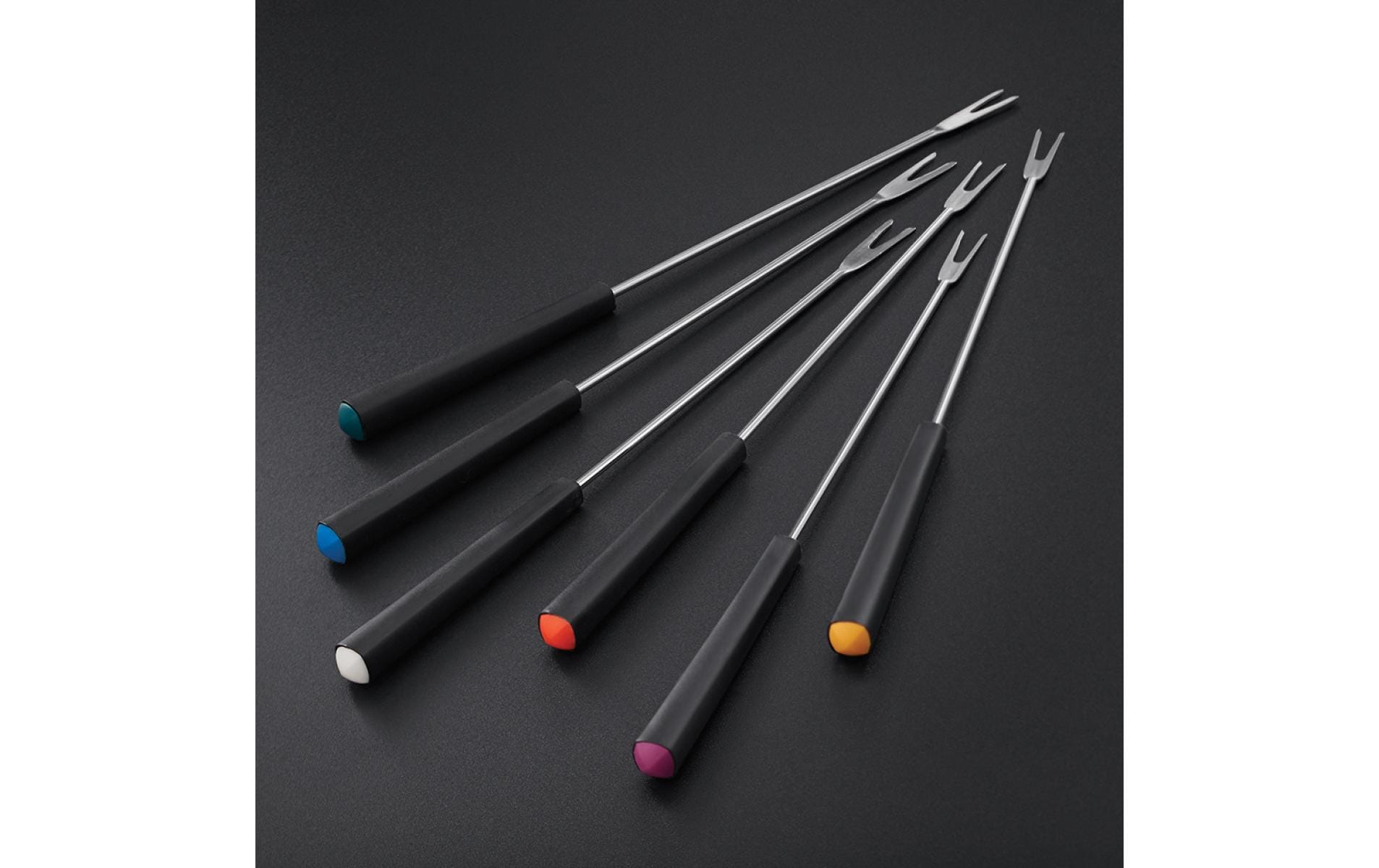 Russell Hobbs Fondue-Set Fiesta – Edelstahl – 2 l, 6 Personen, netzbetrieben – schwarz