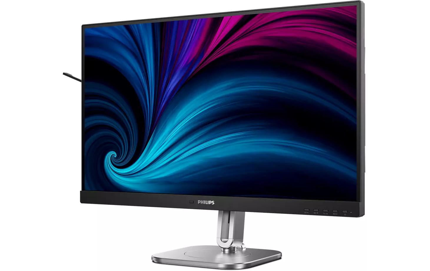 Philips 27B2N4500/00 – Monitor, 27", 120 Hz, 350 cd/m², Adaptive Sync, Integrierte Lautsprecher, USB-Hub, Grau