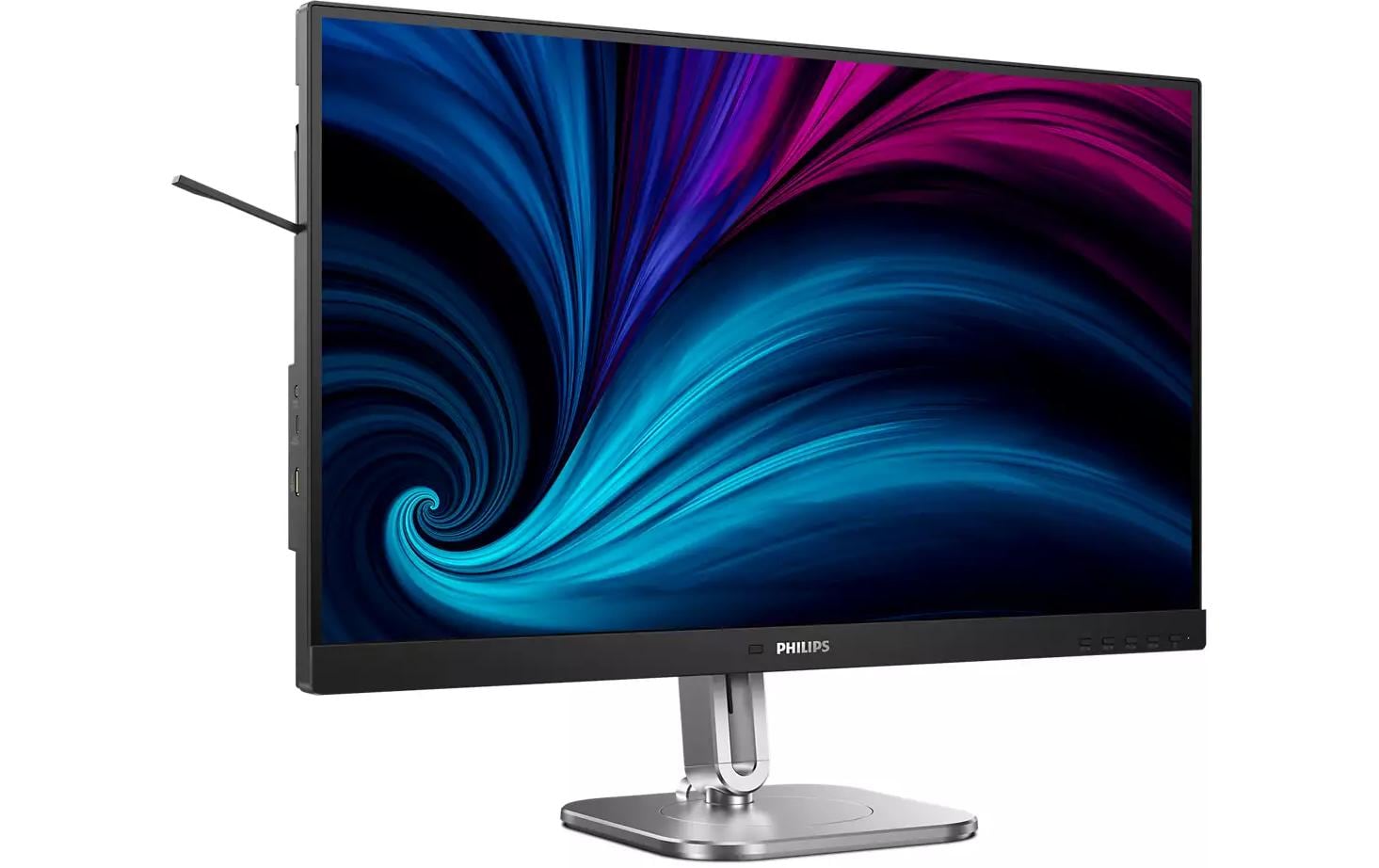 Philips 27B2N4500/00 – Monitor, 27", 120 Hz, 350 cd/m², Adaptive Sync, Integrierte Lautsprecher, USB-Hub, Grau