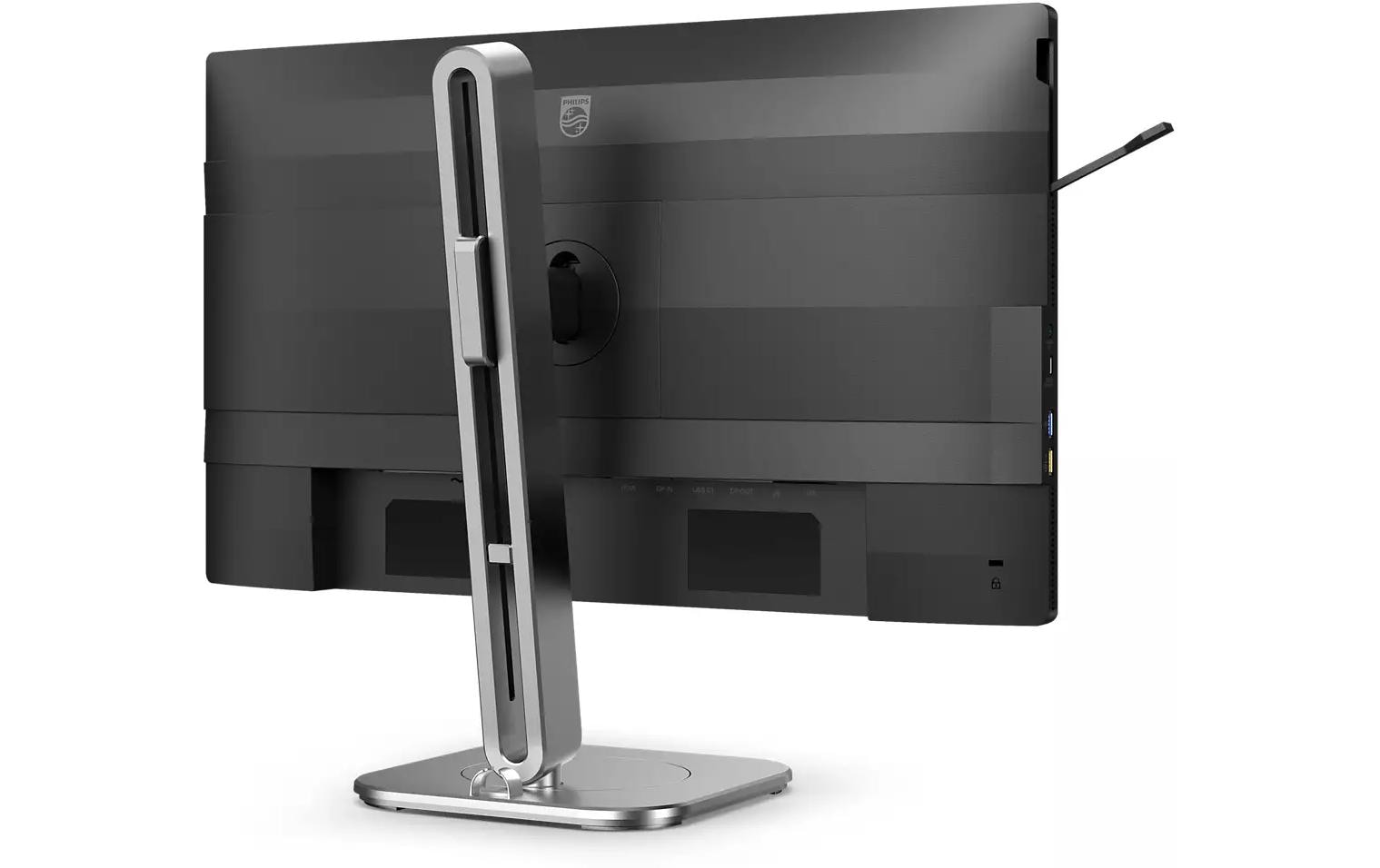 Philips 24B2U4301/00 – Monitor, 23,8", 300 cd/m², höhenverstellbar, USB-Hub, Lautsprecher, Daisy Chain, Grau