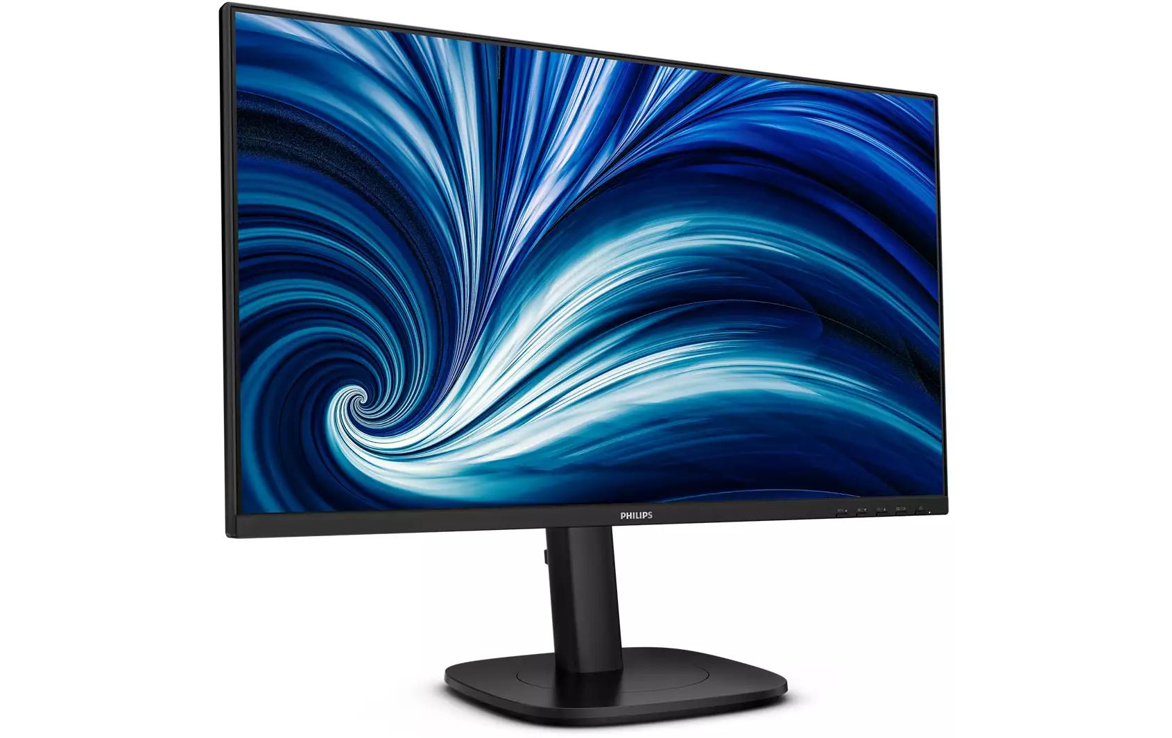 Philips 24B2N3200J/000 – Monitor, 23,8", IPS, 120 Hz, 300 cd/m², USB-Hub, Lautsprecher, Adaptive Sync, Schwarz