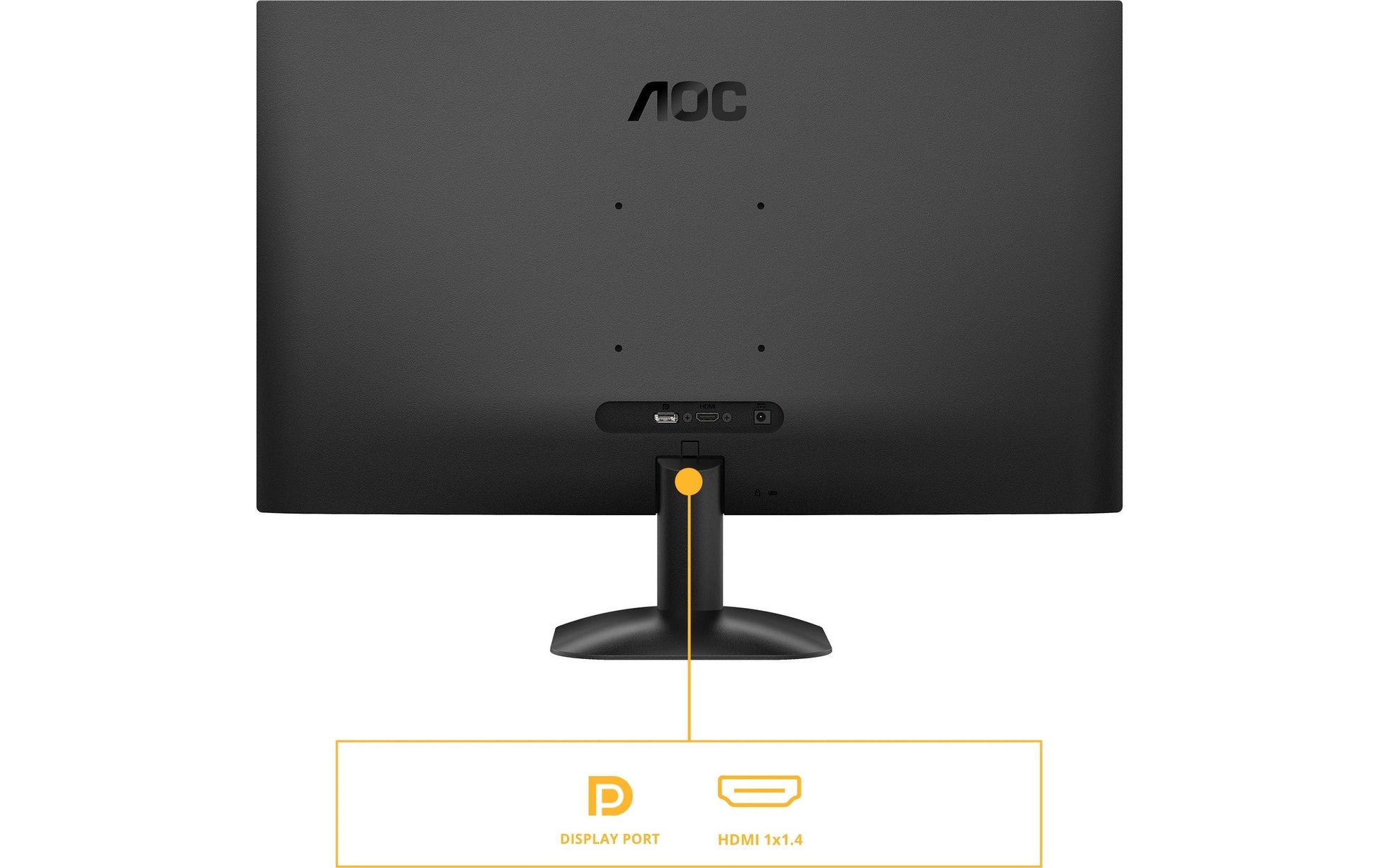 AOC Q27B35E – Monitor, 27", 2560 × 1440 (WQHD), IPS, 75 Hz, Adaptive Sync, VESA 100 × 100, Schwarz