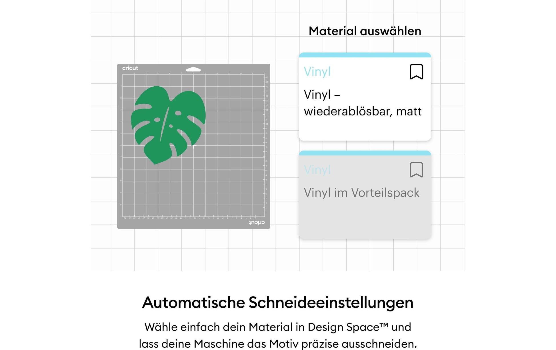 Cricut Vinylfolie (selbstklebend), Gold, 30,5 × 122 cm, 1 Rolle, für Schneideplotter