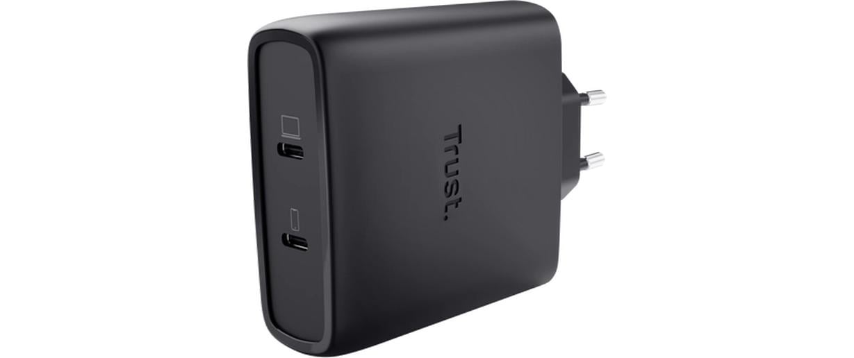 Trust Maxo Netzteil – 100 W, 2× USB-C, GaN