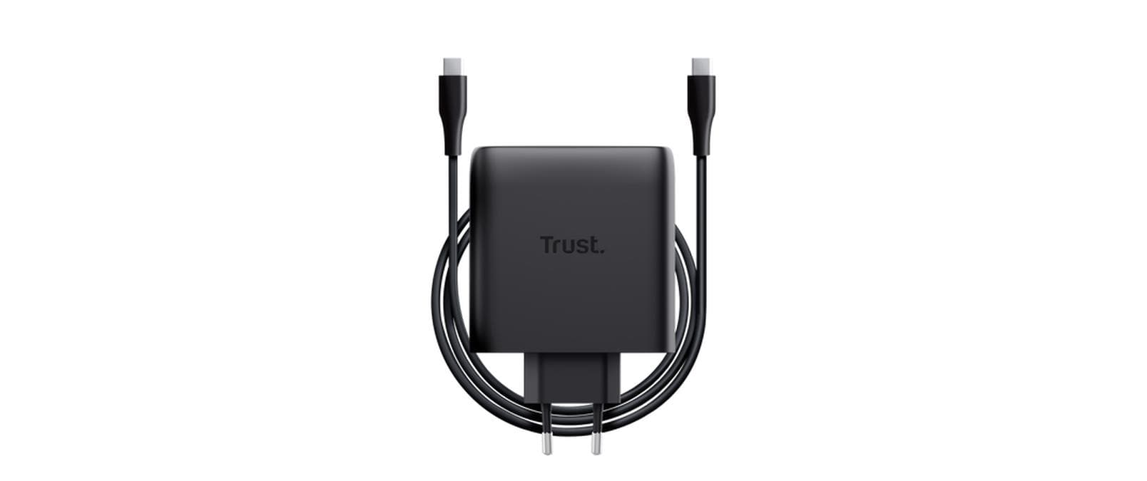 Trust Maxo Netzteil – 100 W, 2× USB-C, GaN