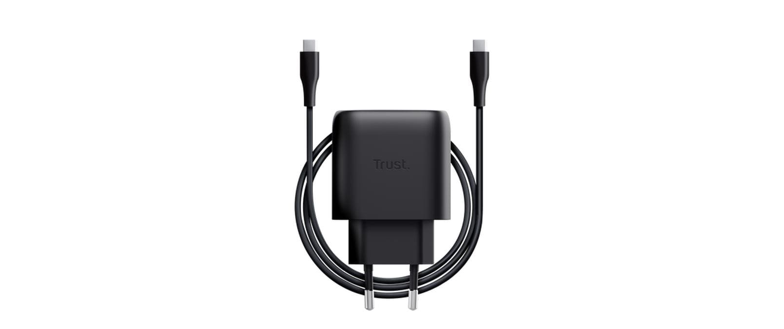Trust Maxo Ladegerät – 45 W, 1× USB-C, GaN