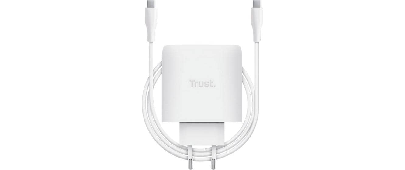 Trust Maxo Ladegerät – 65 W, 1× USB-C, GaN