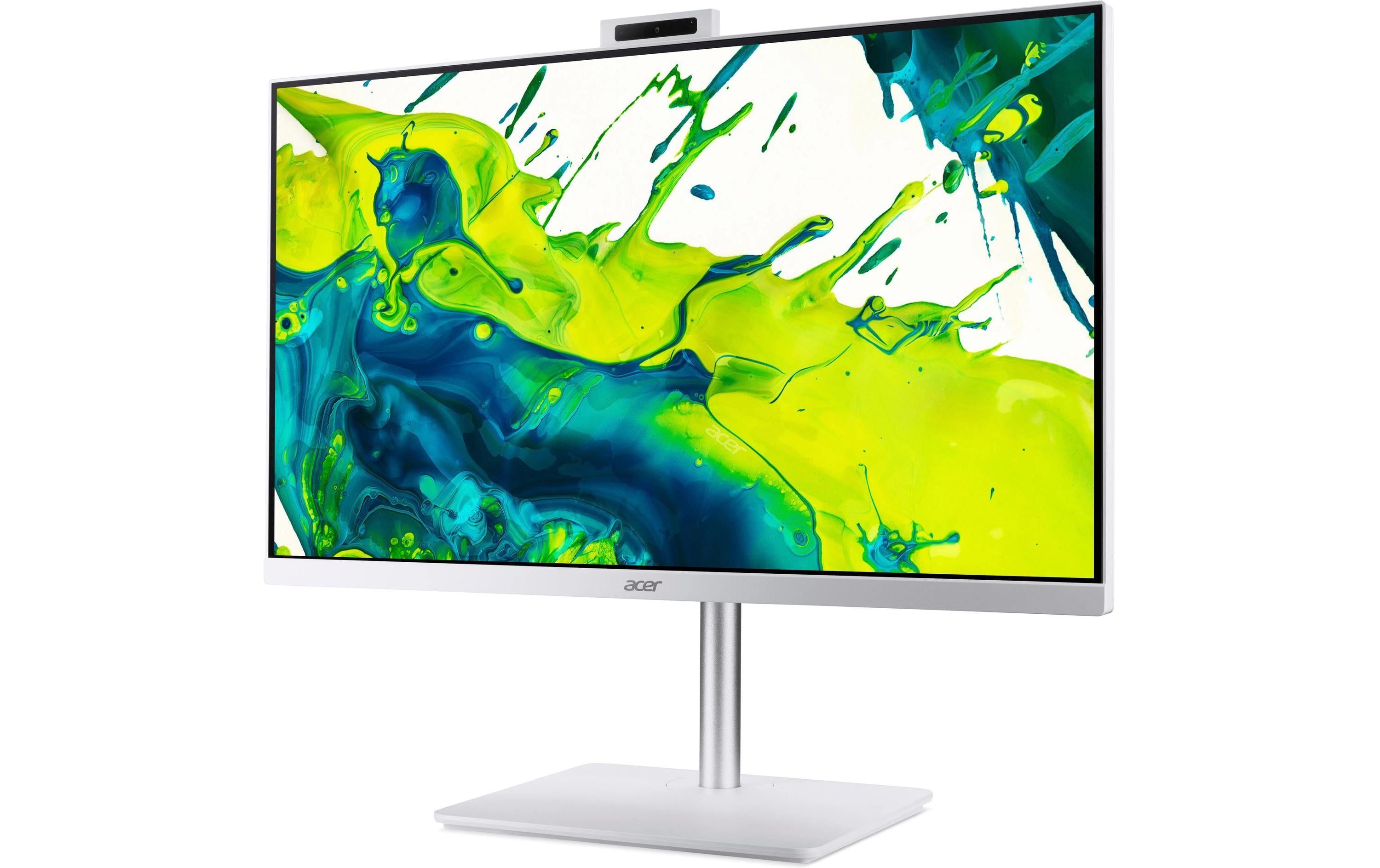 Acer Aspire C27 – Monitor, 27" 1920 × 1080 (Full HD), IPS, Windows 11 Home, Weiss