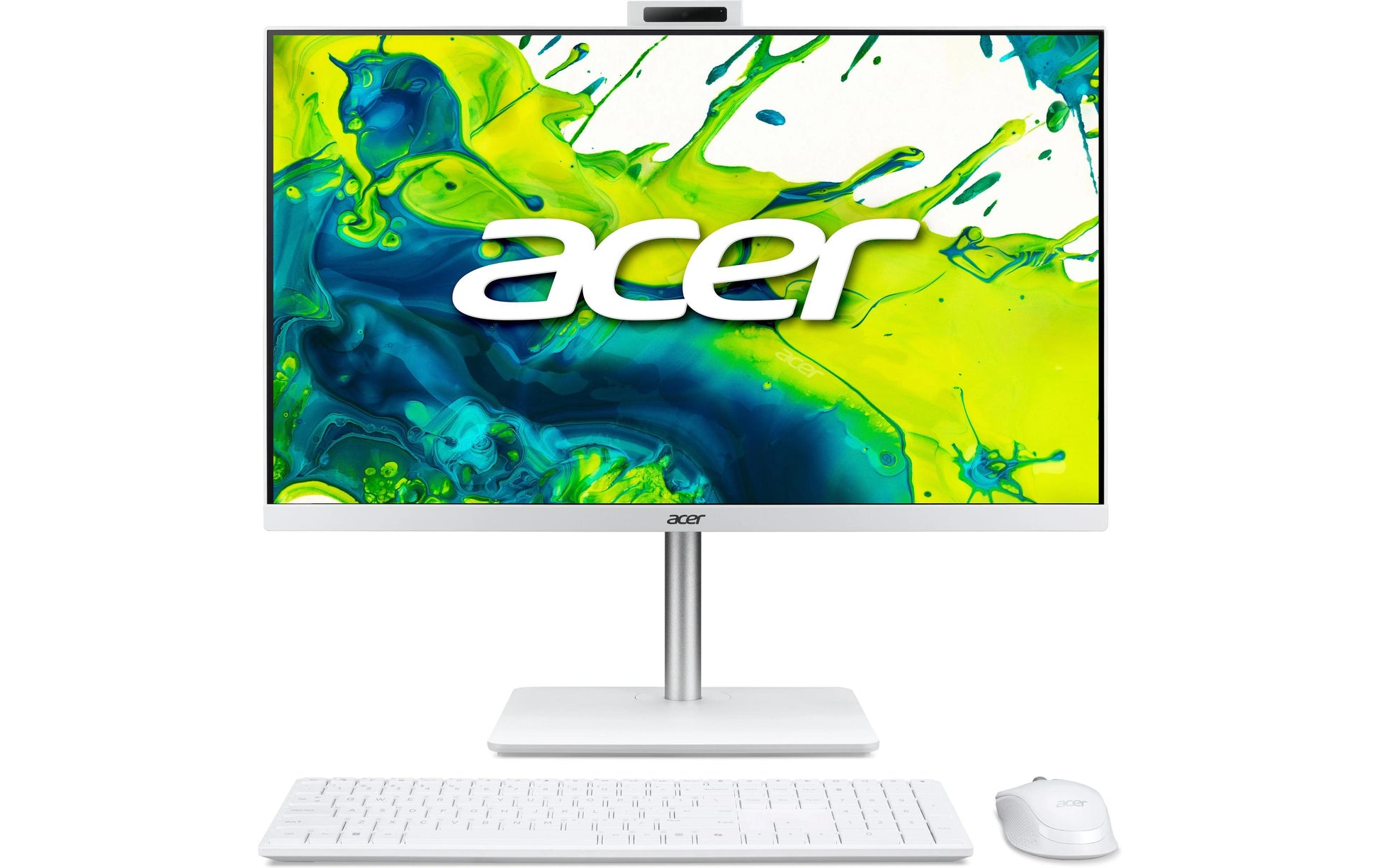 Acer Aspire C27 – Monitor, 27" 1920 × 1080 (Full HD), IPS, Windows 11 Home, Weiss