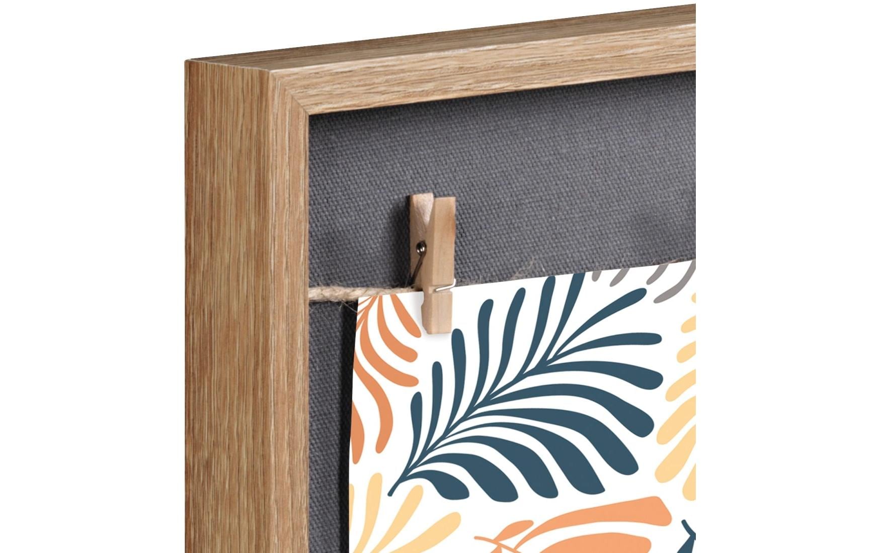 Hama Bilderrahmen – für 29,5 × 36,5 cm – MDF, Eiche