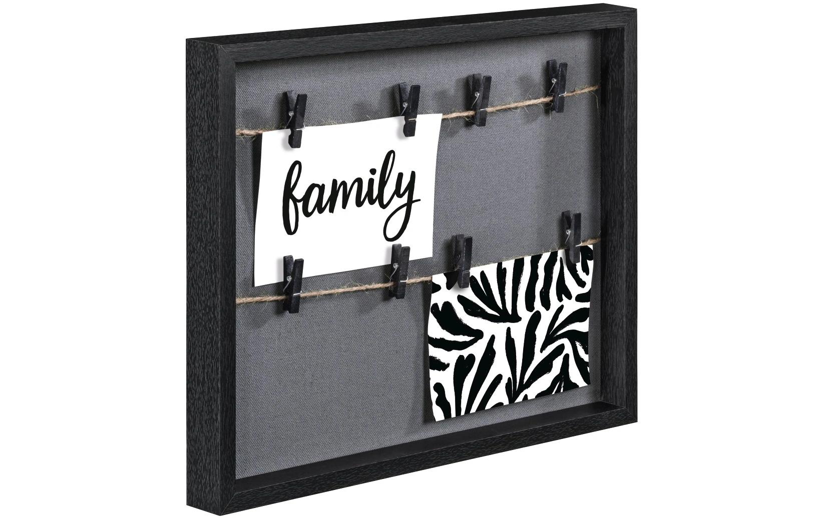 Hama Bilderrahmen – für 29,5 × 36,5 cm – MDF, schwarz