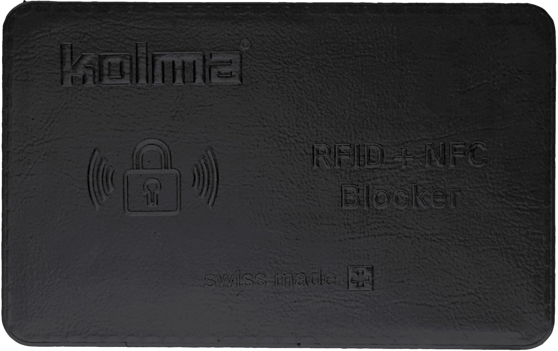 Kolma Dokumentenhülle – für Kreditkarten – 95 × 63 mm, Kunststoff, schwarz – 1 Stück