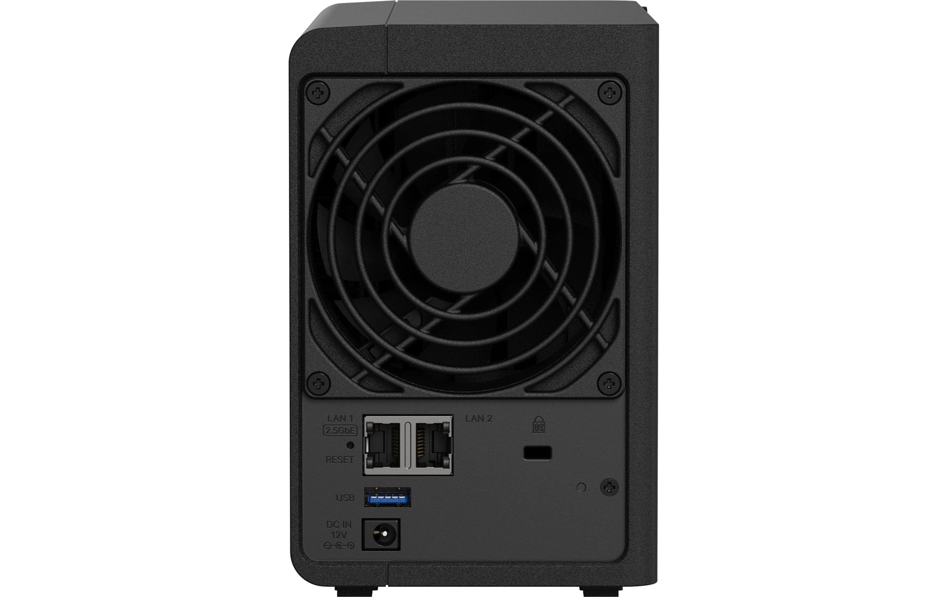 Synology DS225+ – 2-Bay Desktop NAS – Intel Celeron J4125, 2 GB RAM, 2.5GbE, DSM, 32 TB HDD vorinstalliert