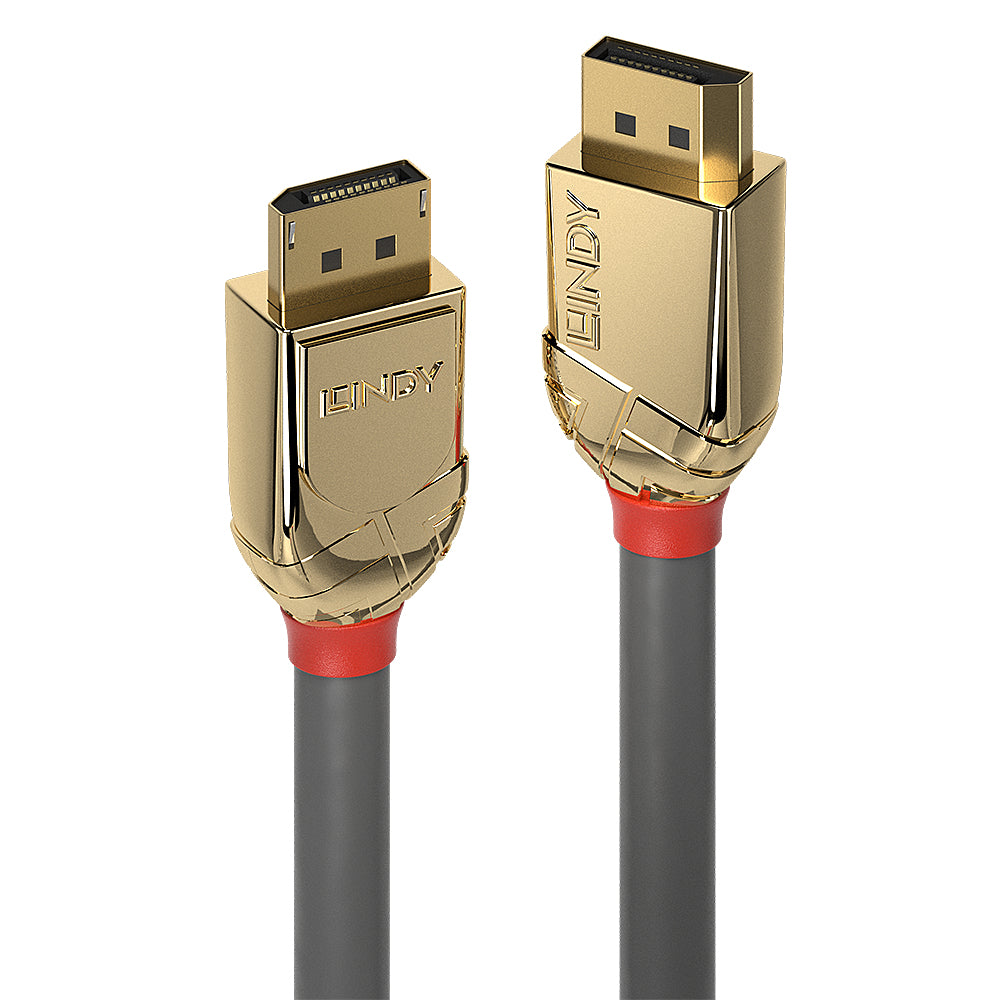 Lindy DP–DP Videokabel – 10 m, grau