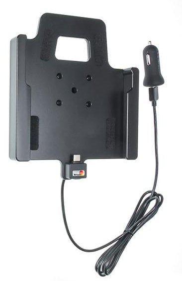 Brodit Fahrzeug-Dock für Samsung Galaxy Tab Active 2 – Zigarettenanzünder 12 V – Schwarz