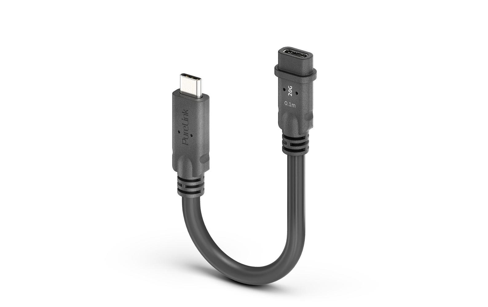 PureLink USB-Kabel, USB-C zu USB-C, 0,1 m, USB4