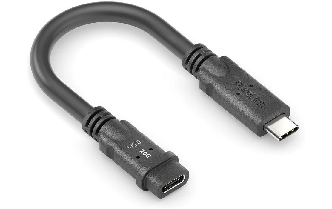 PureLink USB-Kabel, USB-C zu USB-C, 0,1 m, USB4