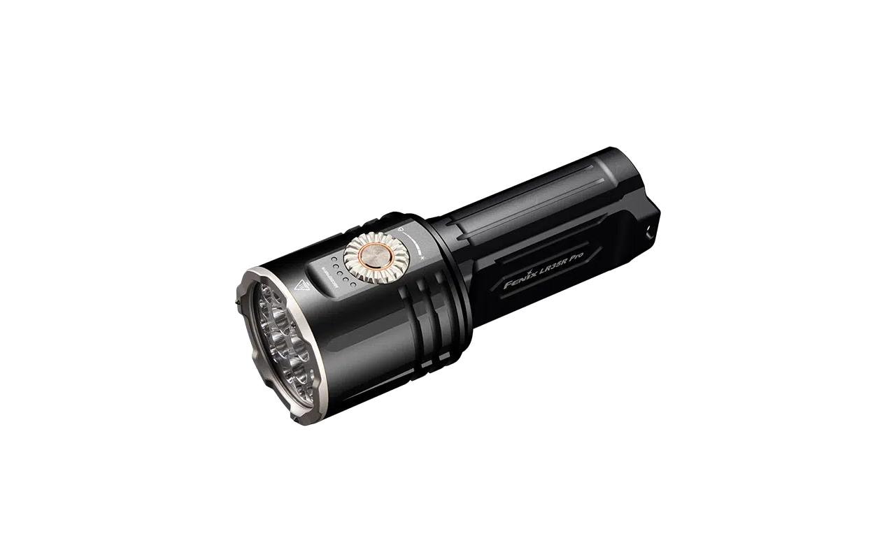Fenix Taschenlampe LR35R Pro – 10000 lm, 500 m, Akku 6000 mAh, wasserfest