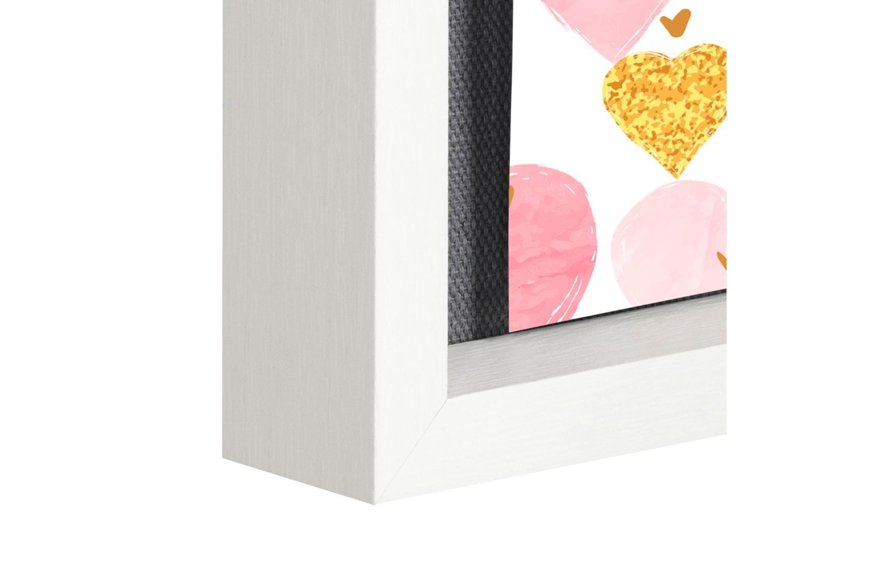 Hama Bilderrahmen – für 16,5 × 21,5 cm – MDF, weiss