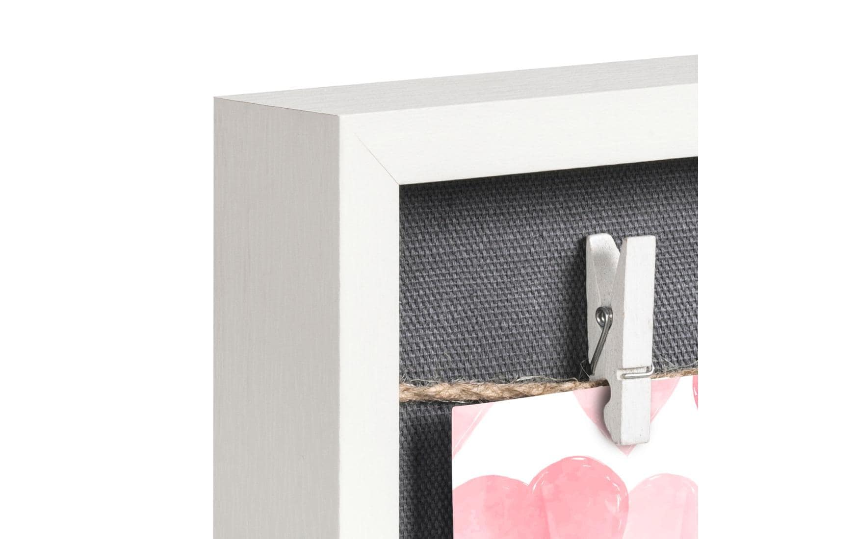 Hama Bilderrahmen – für 16,5 × 21,5 cm – MDF, weiss