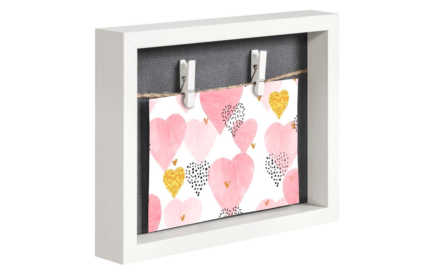 Hama Bilderrahmen – für 16,5 × 21,5 cm – MDF, weiss