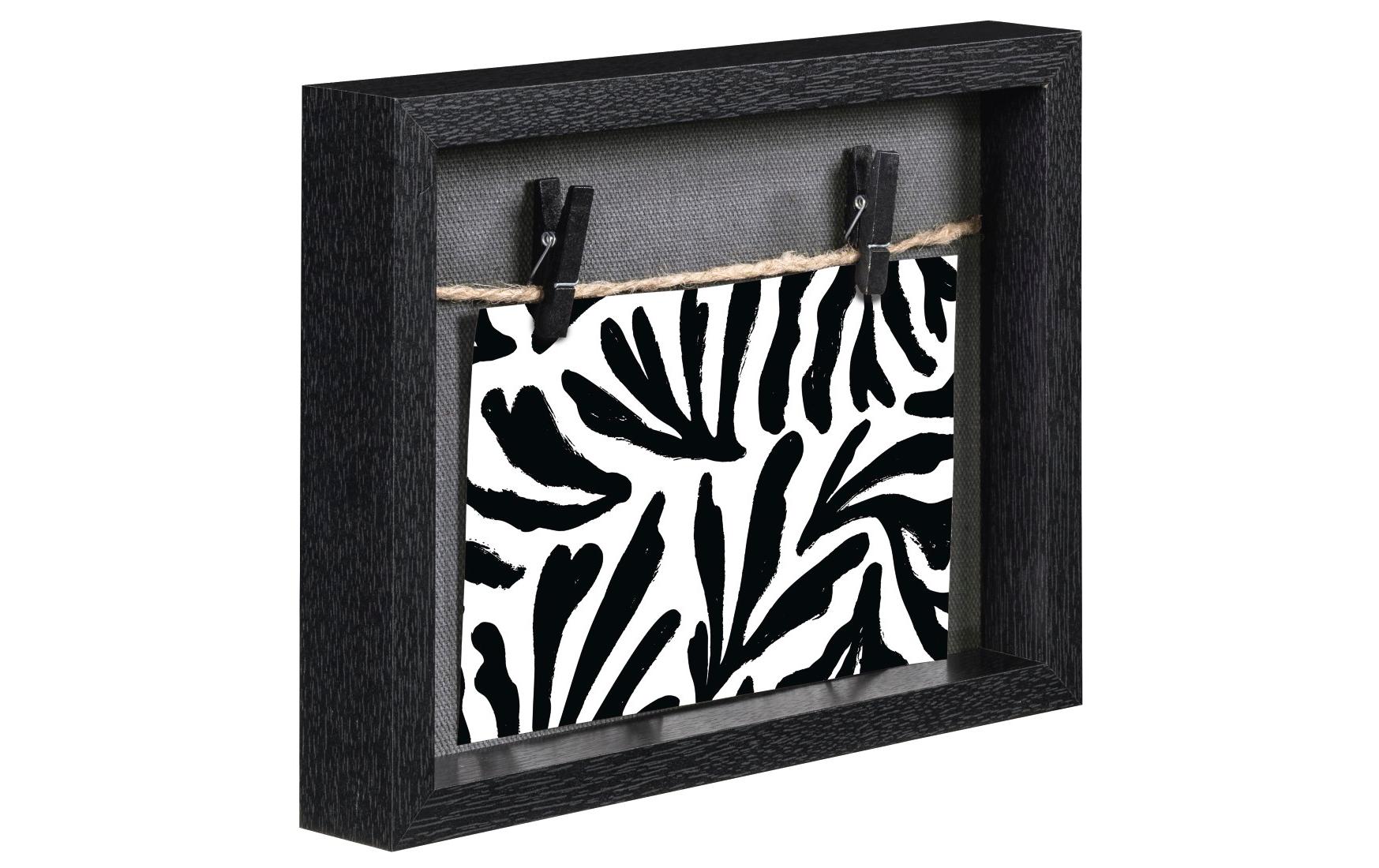 Hama Bilderrahmen – für 16,5 × 21,5 cm – MDF, schwarz