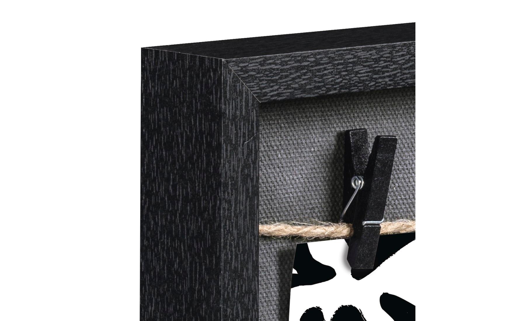 Hama Bilderrahmen – für 16,5 × 21,5 cm – MDF, schwarz