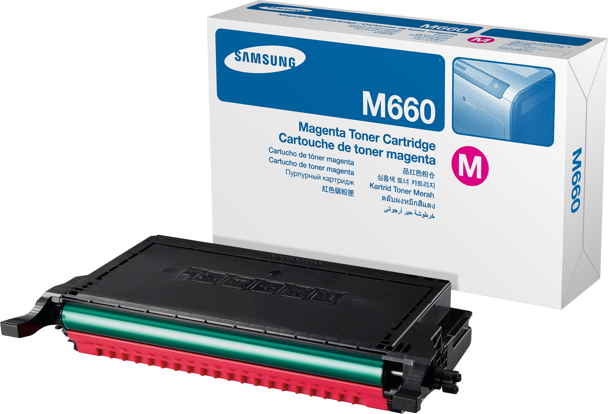HP Samsung by HP – Toner CLP-M660B – Magenta, 5000 Seiten – für Samsung CLP-610ND/CLP-611NDK/CLP-611NDKG und andere