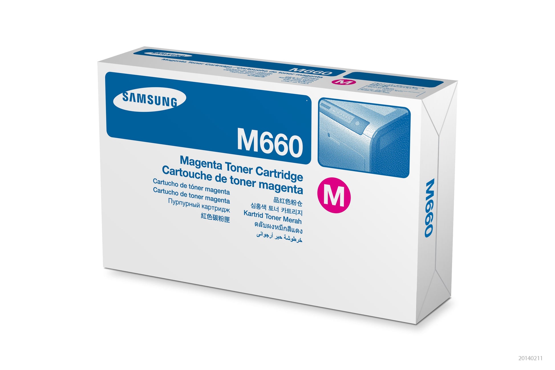 HP Samsung – Toner ST924A – Magenta, 5000 Seiten – für Samsung CLP-610ND/CLP-K660N/CLP-K660ND und andere