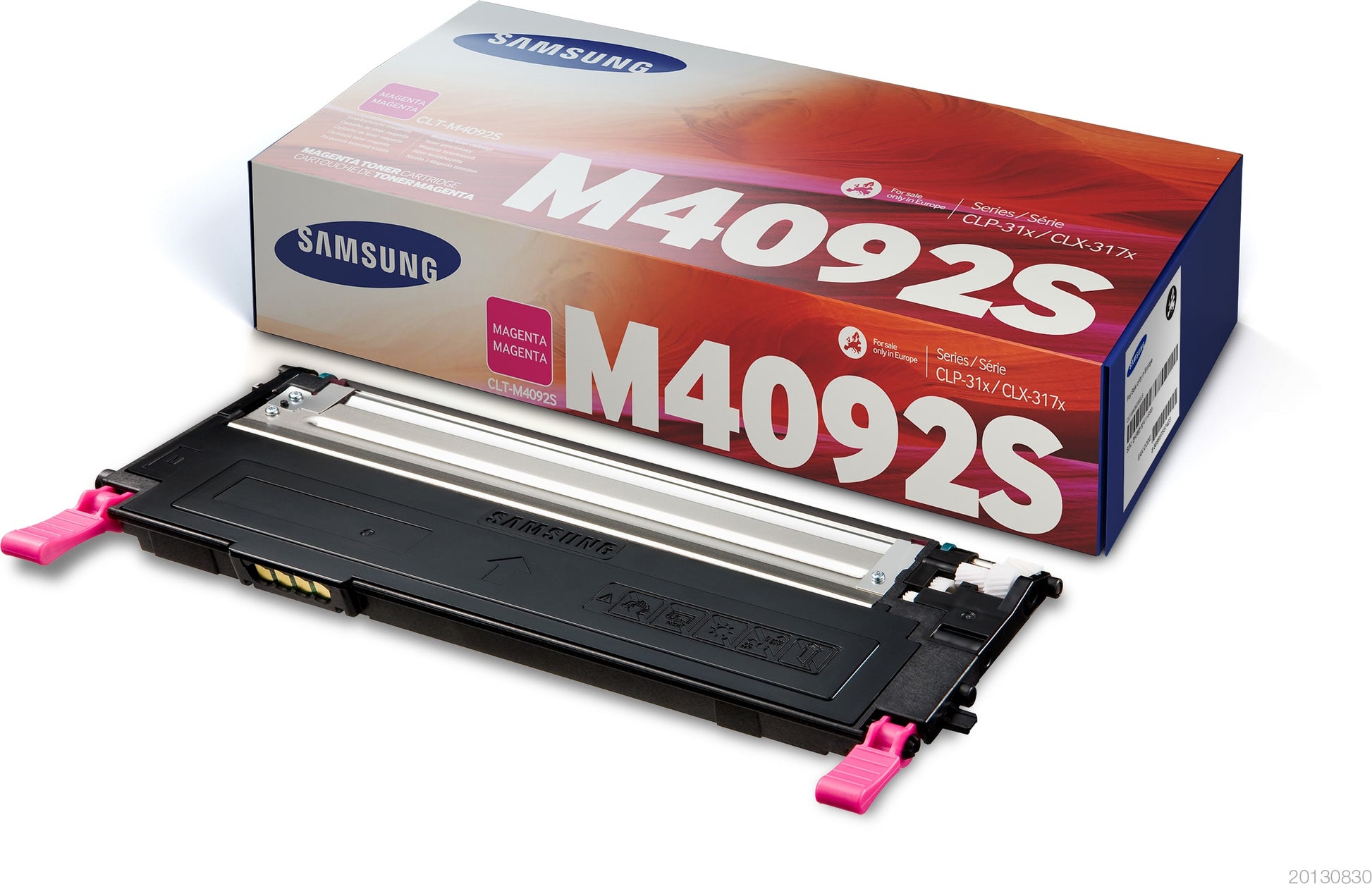 HP Samsung CLT-M4092 (SU272A) Magenta Toner – Original – 1'000 Seiten – für Samsung CLP-310/310N/315 und andere