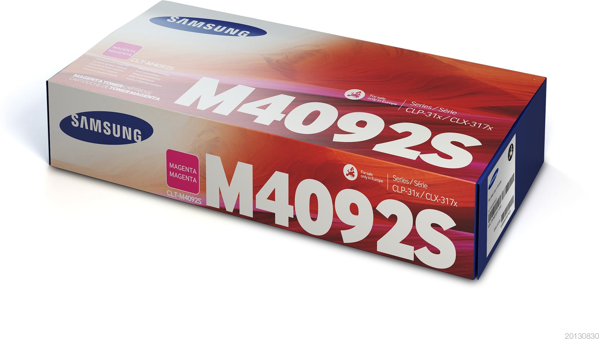 HP Samsung CLT-M4092S (SU272A) Magenta Toner – Original – 1'000 Seiten – für Samsung CLX-3170 und andere