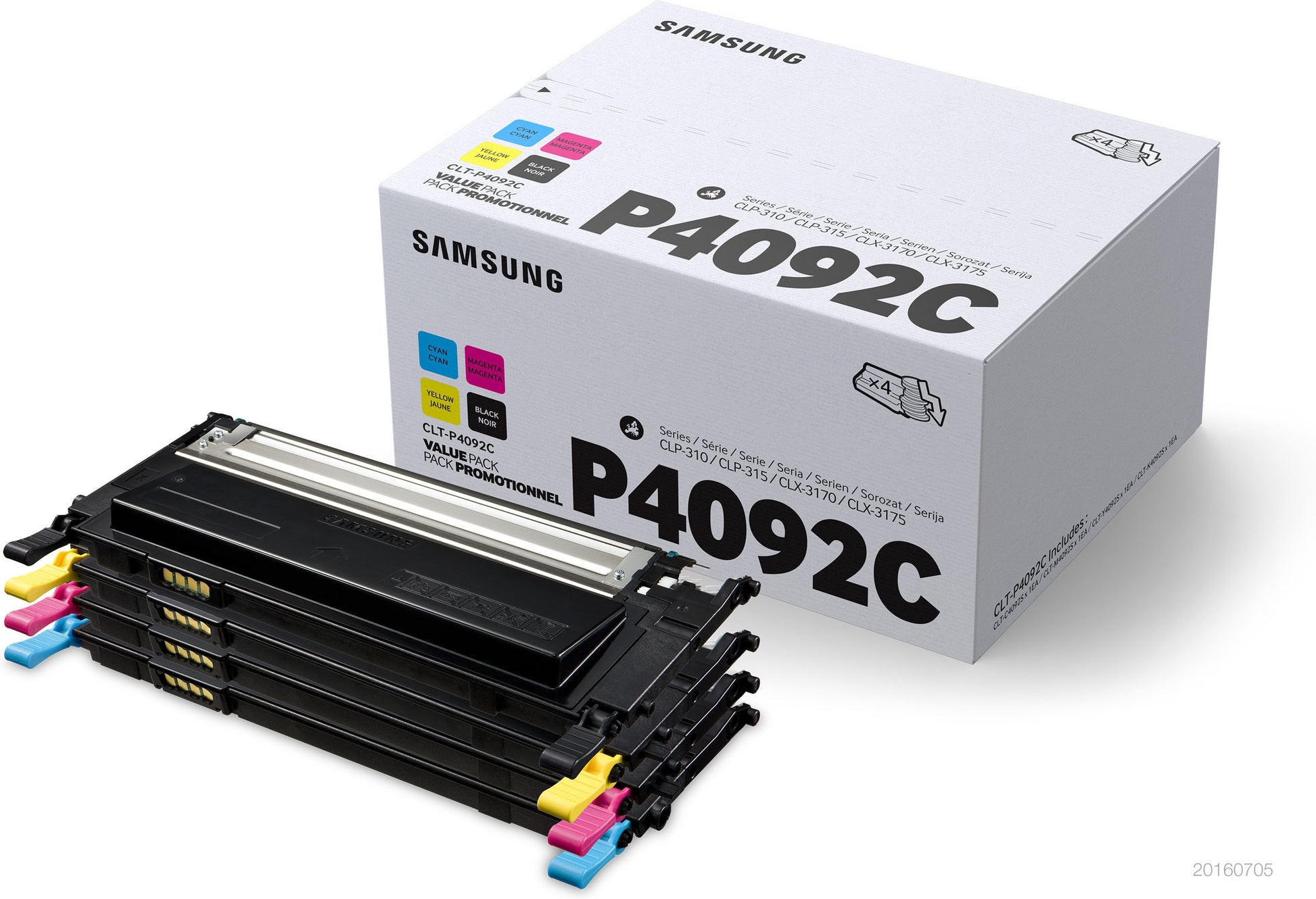 HP Toner/CLT-P4092C 4er-Pack CMYK