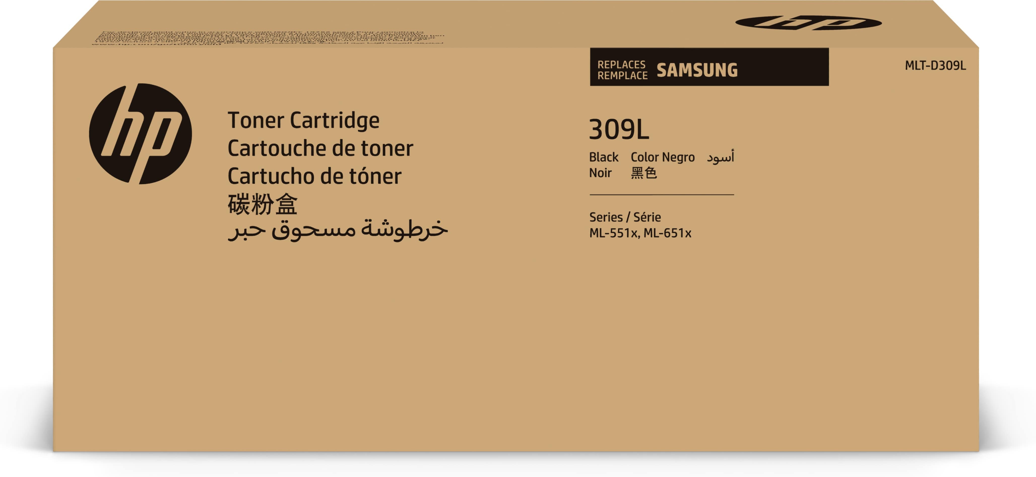 HP Samsung MLT-D309L (SV096A) Schwarz Toner – Original XL – 30'000 Seiten – für Samsung ML-5510N/5510ND/6510ND
