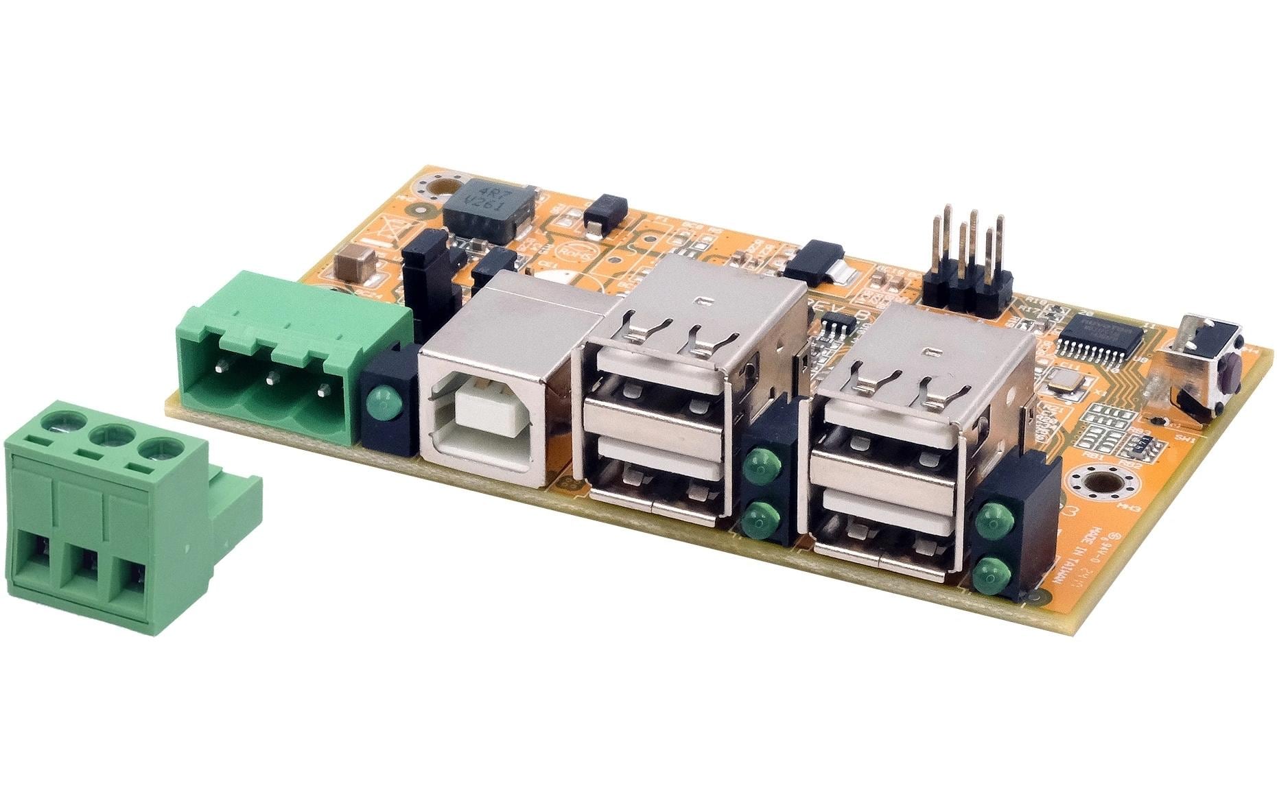 EXSYS EX-1594HMS-PL USB-Hub – USB-B, 4× USB-A