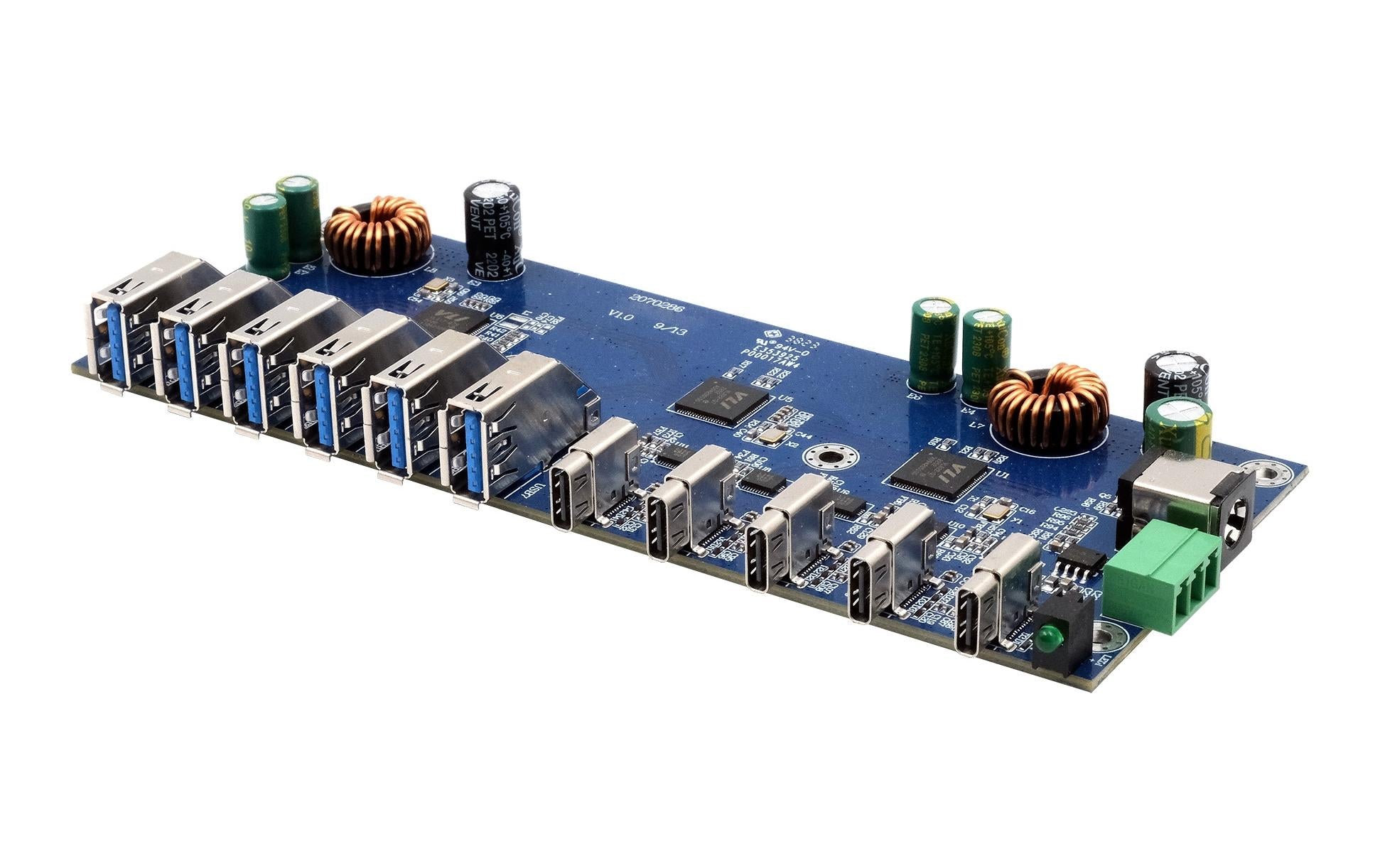 EXSYS EX-12290HMS-PL USB-Hub – USB-C, 10× USB 3.1 Gen 2
