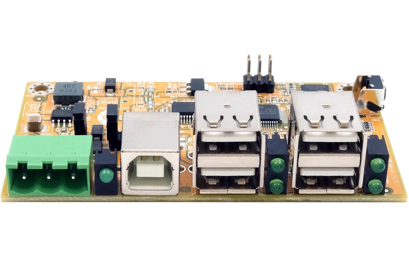 EXSYS EX-1594HMS-PL USB-Hub – USB-B, 4× USB-A