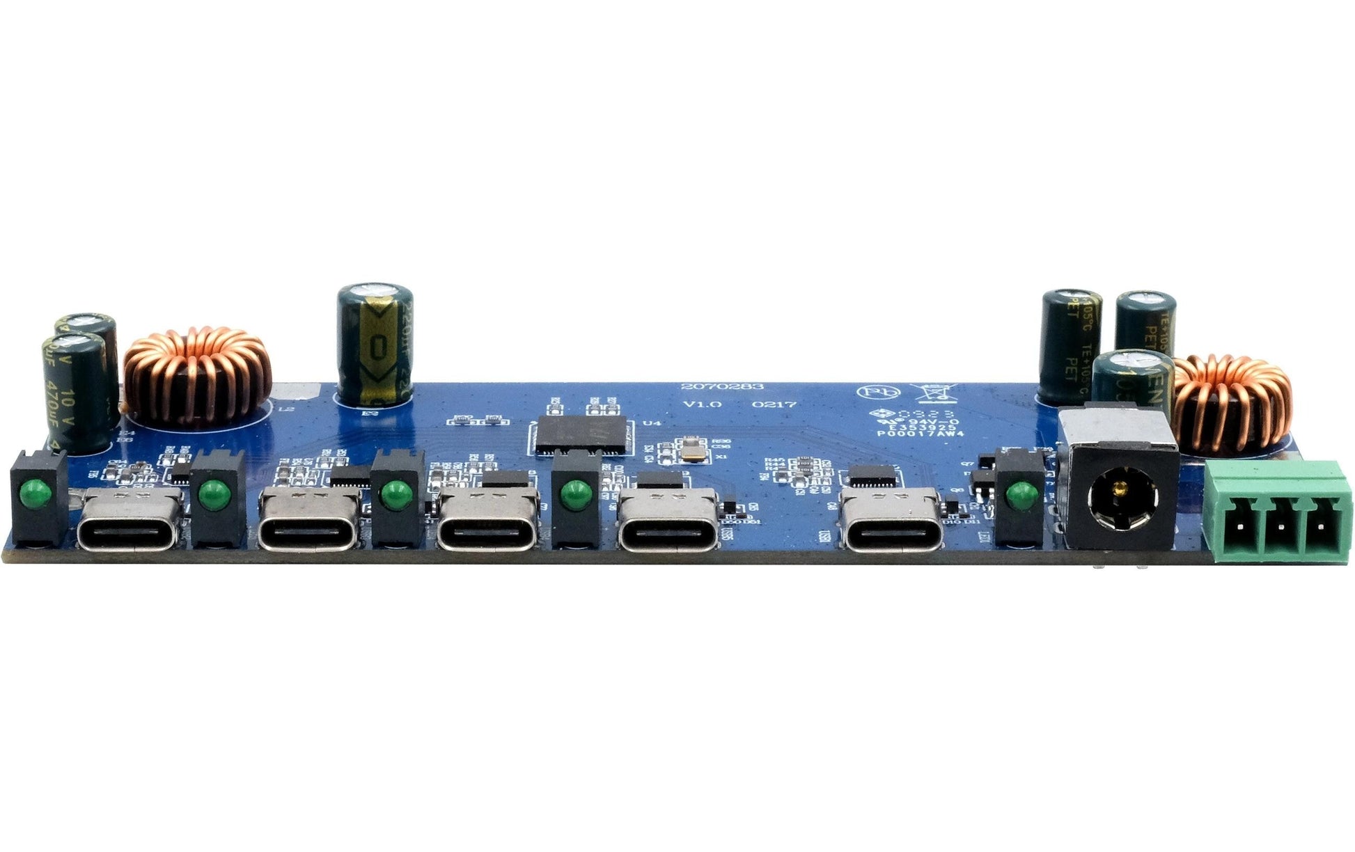 EXSYS EX-12294HMS-PL USB-Hub – USB-C, 4× USB 3.1 Gen 2 (10 Gbit/s)