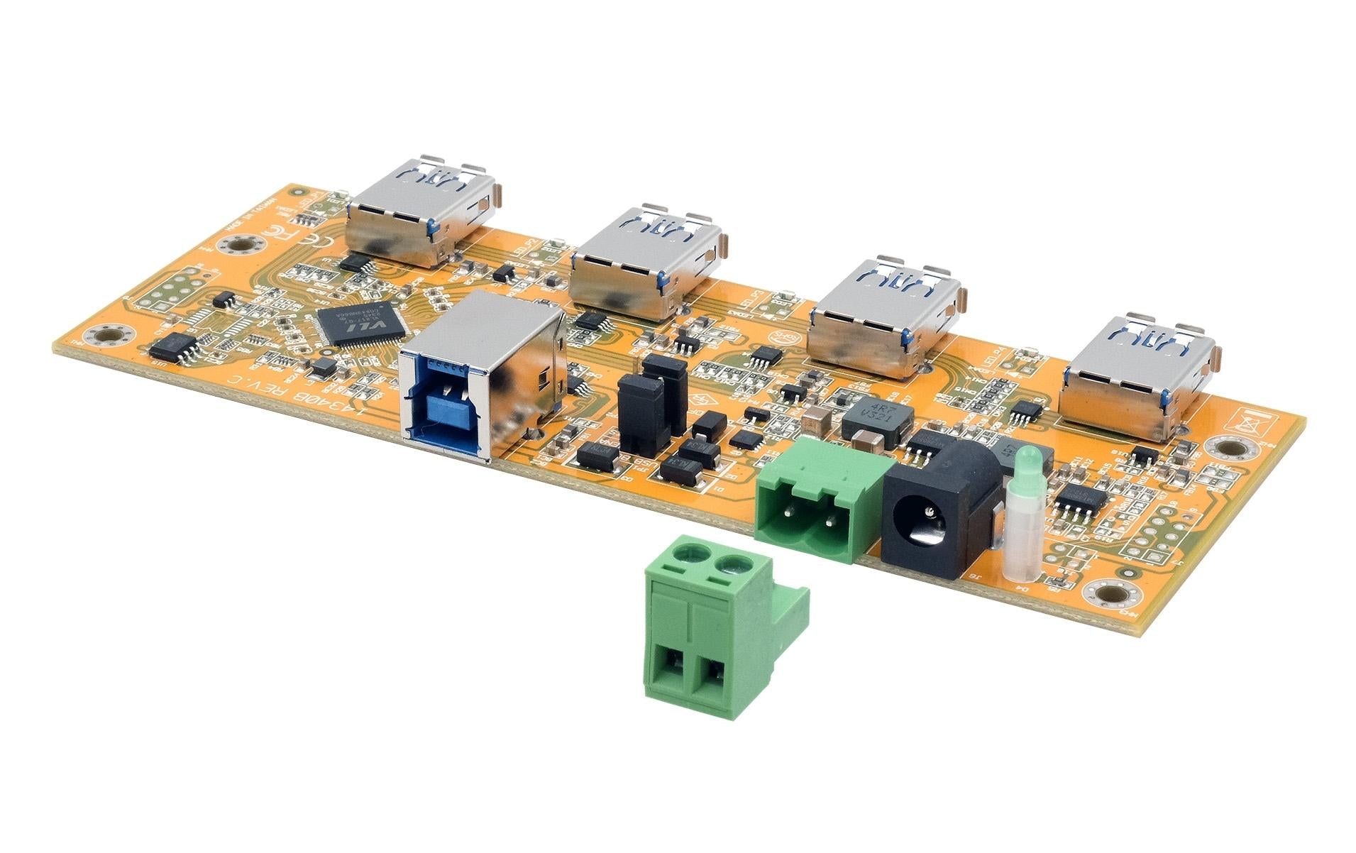 EXSYS EX-1184HMVS-2-PL USB-Hub – USB-B, 4× USB-A