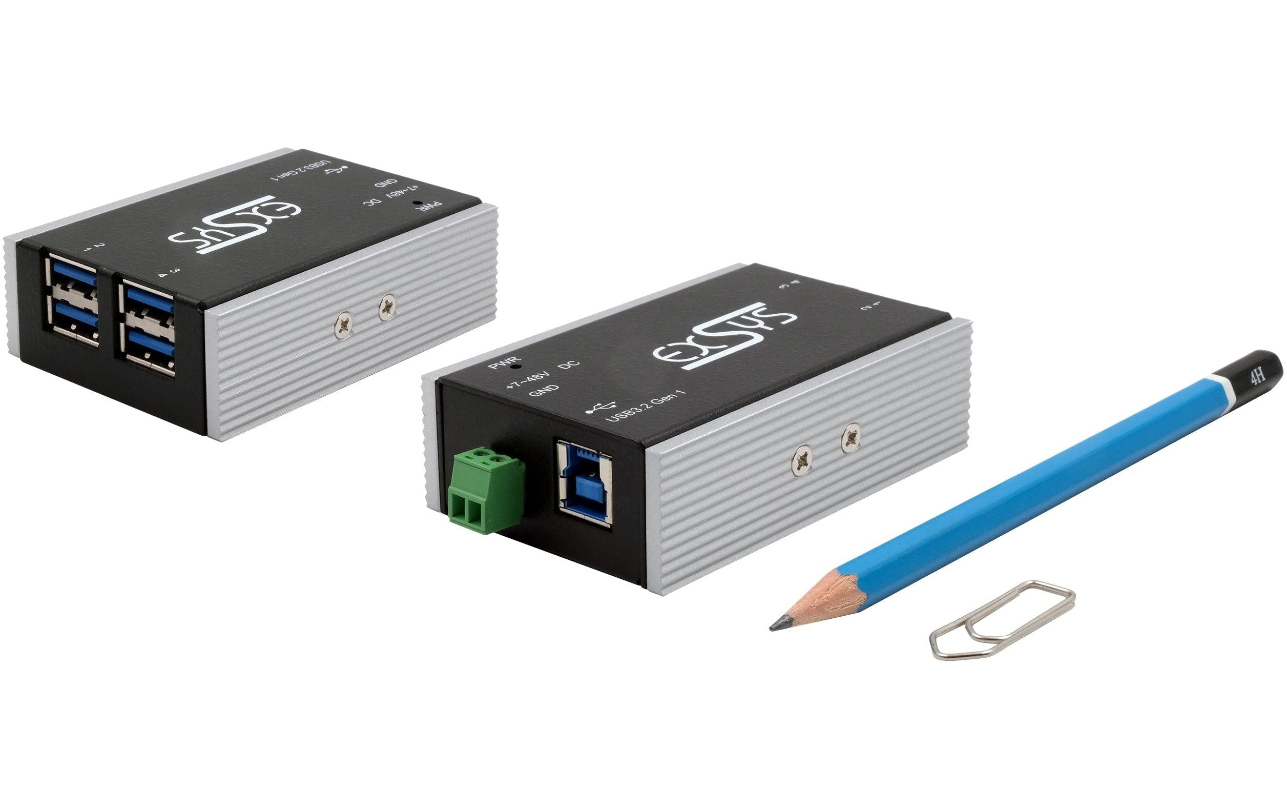 EXSYS EX-1181HMS-WT USB-Hub – USB-B, 4× USB-A
